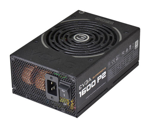 220-P2-1600-X1 | EVGA | SuperNOVA 1600 P2 1600-Watts 12V 133.3A 80 Plus Platinum Power Supply 220-P2-1600-X1 | EVGA | SuperNOVA 1600 P2 1600-Watts 12V 133.3A 80 Plus Platinum Power Supply
