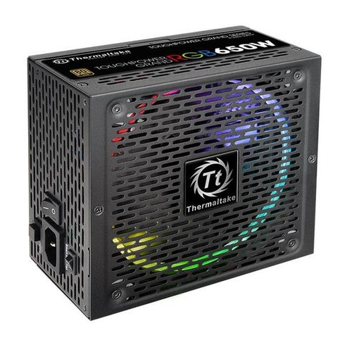 TPG-650AH3FSGR | Thermaltake Tech | 650-Watts ATX 12V & EPS V2.92 80 Plus Gold Power Supply TPG-650AH3FSGR | Thermaltake Tech | 650-Watts ATX 12V & EPS V2.92 80 Plus Gold Power Supply