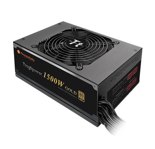 PS-TPD-1500MPCG-1 | Thermaltake Tech | 1500-Watts ATX12V/ EPS12V 87% Efficiency 80 Plus Gold Power Supply