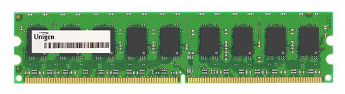 UG64T7200K8DR-6AV | Unigen | 512MB PC2-5300 DDR2-667MHz ECC Unbuffered CL5 240-Pin DIMM Single Rank Memory Module