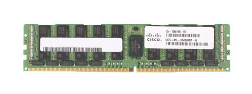 UCS-ML-X64G4RT-H-RF | Cisco | 64GB PC4-23400 DDR4-2933MHz Registered ECC CL21 288-Pin Load Reduced DIMM 1.2V Quad Rank Memory Module