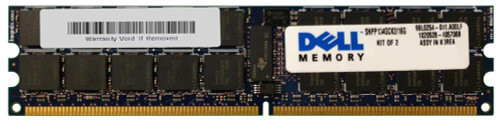 SNPP134GCK2 | Dell | 16GB Kit (2 X 8GB) PC2-5300 DDR2-667MHz ECC Registered CL5 240-Pin DIMM Dual Rank Memory