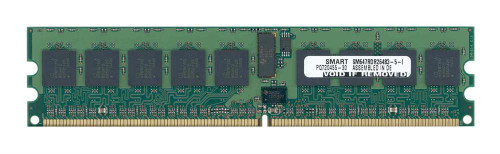 SM647RDR26483-5-I | Smart Modular | 512MB PC2-3200 DDR2-400MHz ECC Registered CL3 240-Pin DIMM Dual Rank Memory Module