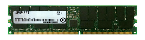 SM6472RDDR3H1LP-N | Smart Modular | 512MB PC2100 DDR-266MHz Registered ECC CL2.5 184-Pin DIMM 2.5V Memory Module
