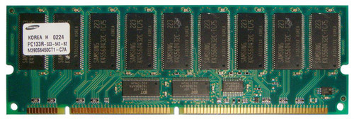 SL64X072TC75DSD | Memory Upgrades | 512MB PC133 133MHz ECC Registered CL3 168-Pin DIMM Memory Module