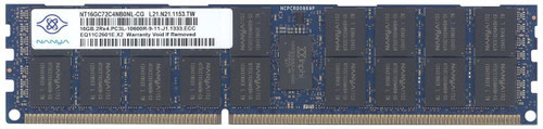 NT16GC72C4NB0NL-CG | Nanya | 16GB PC3-10600 DDR3-1333MHz ECC Registered CL9 240-Pin DIMM Dual Rank Memory Module