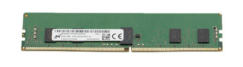 MTA9ASF1G72PZ-3G2E2U | Micron | 8GB PC4-25600 DDR4-3200MHz Registered ECC CL22 288-Pin DIMM 1.2V Single Rank Memory Module