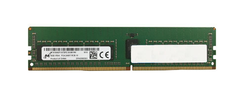 MTA18ASF1G72PZ-2G3B | Micron | 8GB PC4-19200 DDR4-2400MHz Registered ECC CL17 288-Pin DIMM 1.2V Single Rank Memory Module