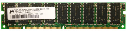 MT9LSDT3272AG-133D2 | Micron | 256MB PC133 133MHz ECC Unbuffered CL3 168-Pin DIMM Single Rank Memory Module