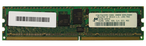 MT9HTF6472M5Y-53EB1 | Micron | 512MB Proprietary PC2-4200 DDR2-533MHz ECC Registered CL4 1.8V 276-Pin DIMM Memory Module
