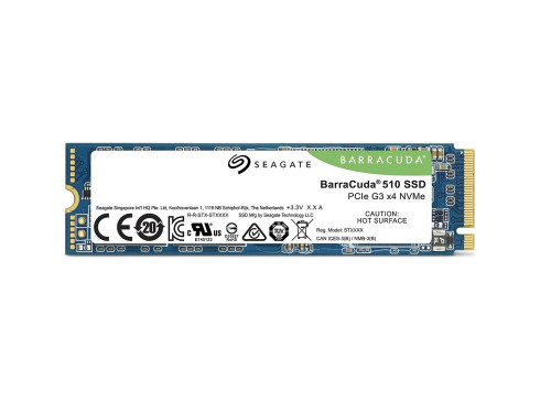 ZP512CM30011 | Seagate | BarraCuda 510 Series 512GB TLC PCI Express 3.0 x4 NVMe M.2 2280 Internal Solid State Drive (SSD)