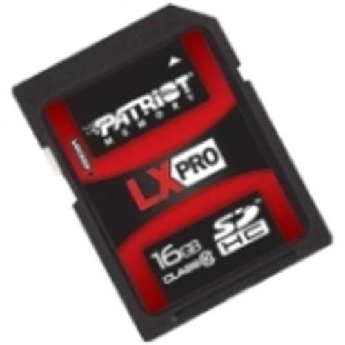 PSF16GSDHC10133 | Patriot | LX-Pro 16GB Class 10 SDHC Flash Memory Card