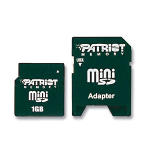 PSF1GMSD | Patriot | 1GB miniSD Flash Memory Card PSF1GMSD | Patriot | 1GB miniSD Flash Memory Card