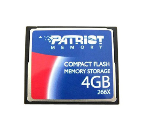 PSF4G266CF | Patriot | 4GB 266x CompactFlash (CF) Memory Card