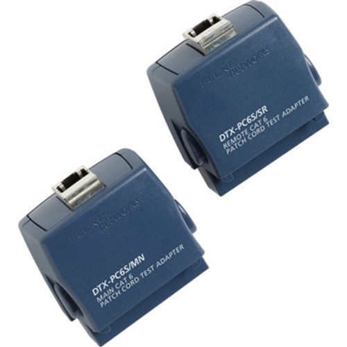 DTX-PC6S | Fluke Networks | Set Of Cat6 Adapt Shielded Cat6 Patch Cord Jacks Installed