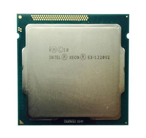 319-0621 | Dell | Intel Xeon E3-1220v2 3.10 GHz 8M Cache Turbo Quad Core/4T (69W) Cus Install 8 Sled C5220