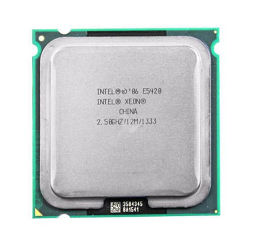 097-0352-002 | HPE | 2.50GHz 1333MHz FSB 12MB L2 Cache Socket LGA771 Intel Xeon E5420 Quad-Core Processor Upgrade 097-0352-002 | HPE | 2.50GHz 1333MHz FSB 12MB L2 Cache Socket LGA771 Intel Xeon E5420 Quad-Core Processor Upgrade