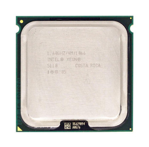 0TJ698 | Dell | 1.60GHz 1066MHz FSB 4MB L2 Cache Socket LGA771 Intel Xeon 5110 Dual-Core Processor Upgrade 0TJ698 | Dell | 1.60GHz 1066MHz FSB 4MB L2 Cache Socket LGA771 Intel Xeon 5110 Dual-Core Processor Upgrade