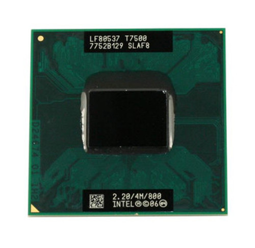LF80537-T7500 | Intel | Core2 Duo Mobile T7500 2 Core Core 2.20GHz PGA478 4 MB L2 Processor