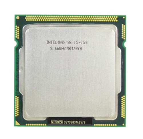 097-0372-001 | HPE | 2.66GHz 2.50GT/s DMI 8MB L3 Cache Socket LGA1156 Intel Core i5-750 Quad-Core Processor Upgrade