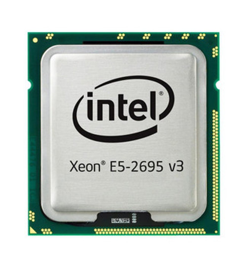 R630-E5-2695V3 | Dell | 2.30GHz 9.60GT/s QPI 35MB L3 Cache Socket LGA2011 Intel Xeon E5-2695 v3 14 Core Processor Upgrade