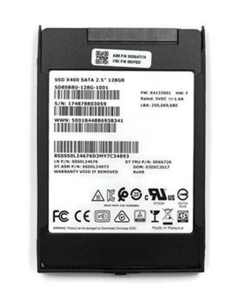 00UP403 | Lenovo | 128GB MLC SATA 6Gbps 2.5-inch Internal Solid State Drive (SSD)