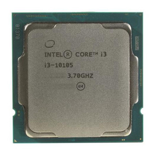 BX8070110105-A1 | Intel | Core i3-10105 Quad-Core 3.70GHz 8.00GT/s 6MB Cache Socket FCLGA1200 Processor BX8070110105-A1 | Intel | Core i3-10105 Quad-Core 3.70GHz 8.00GT/s 6MB Cache Socket FCLGA1200 Processor