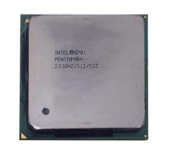 K2775 | Dell | 2.53GHz 533MHz FSB 512KB L2 Cache Socket PGA478 Intel Pentium 4 Desktop Processor Upgrade