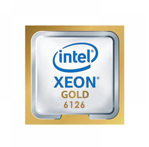 338-BLVR | Dell | Intel Xeon Gold 6126 2.6G. 12C/24T. 10.4GT/s 3UPI. 19.25M Cache. Turbo. HT (125W) DDR4-2666
