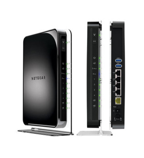 WNDR4500-100PAS | NetGear | N900 (4x 10/100/1000Mbps Lan and 1x 10/100/1000Mbps WAN Port) Wireless Dual Band Gigabit Router