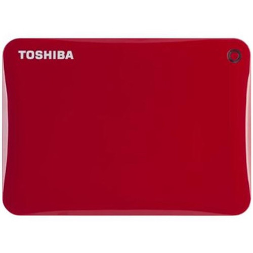 HDTC830XR3C1 | Toshiba | Canvio Connect II 3TB 5400RPM USB 3.0 8MB Cache 2.5-inch Portable External Hard Drive (Red)