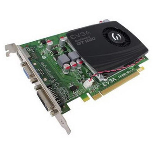 01G-P3-1227-LR | EVGA | GeForce GT 220 Superclocked 1024MB 128-Bit DDR3 PCI Express 2.0 x16 DVI/ VGA/ HDMI Video Graphics Card
