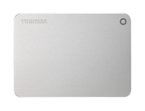 HDTW130XCMCA | Toshiba | Canvio Premium 3TB USB 3.0 Portable External Hard Drive (Silver) for Mac