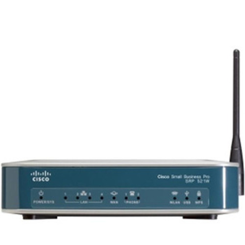 SRP521W-K9-G1 | Cisco | SRP521 FCC 2FXS/1FXO with 10/100 Mbps Fast Ethernet WAN Router