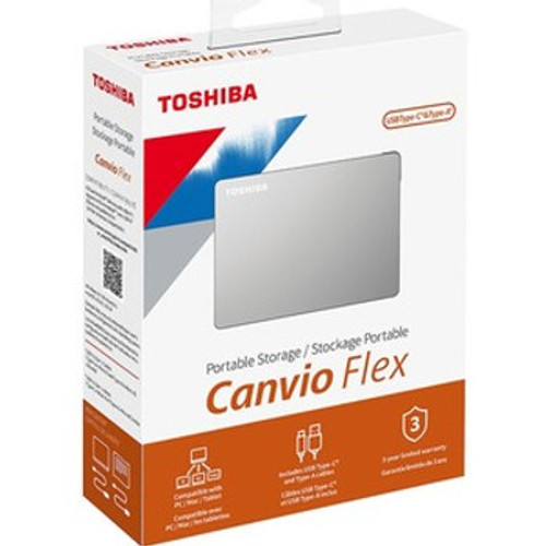 HDTX110XSCAA | Toshiba | Canvio Flex 1TB Portable USB 2.0 External Hard Drive
