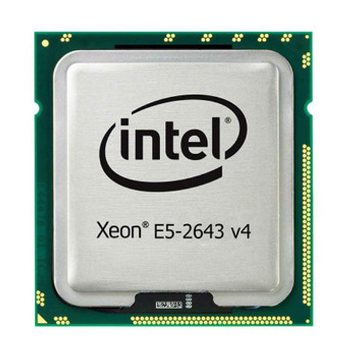 R730XD-E5-2643V4 | Dell | 3.40GHz 9.60GT/s QPI 20MB L3 Cache Socket FCLGA2011-3 Intel Xeon E5-2643 v4 6-Core Processor Upgrade