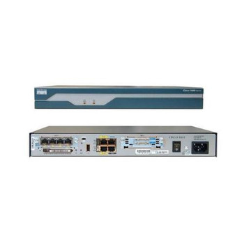 CISCO1841-ADSL2-B | Cisco | 1841 Integrated Services Router 1 x CompactFlash (CF) Card 2 x 10/100Base-TX LAN 1 x ADSL WAN 1 x ISDN BRI (S/T) WAN 1 x U"