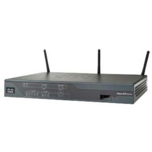 CISCO887W-GN-E-K9 | Cisco | 887W Wireless Integrated Services Router IEEE 802.11n ISM Band 54 Mbps Wireless Speed 4x Network Port USB