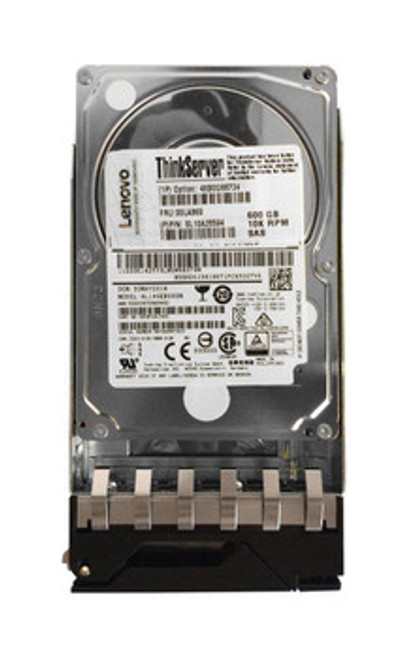 00KJ425 | Lenovo | 600GB 10000RPM SAS 12Gbps Hot Swap 128MB Cache 2.5-inch Internal Hard Drive for ThinkServer Gen5 00KJ425 | Lenovo | 600GB 10000RPM SAS 12Gbps Hot Swap 128MB Cache 2.5-inch Internal Hard Drive for ThinkServer Gen5