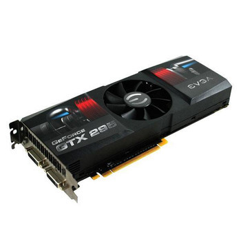 017-P3-1295-K4 | EVGA | GeForce CO-OP Edition GTX 295 1.7GB 896-Bit (2x 448-Bit) DDR3 PCI Express 2.0 x16 HDCP Ready/ SLI Supported Video Graphics Card