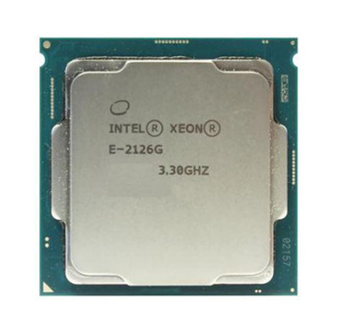 W-2126G | Intel | Xeon E-2126G 6-Core 3.30GHz 8.00GT/s DMI3 12MB Cache Socket FCLGA1151 Processor W-2126G | Intel | Xeon E-2126G 6-Core 3.30GHz 8.00GT/s DMI3 12MB Cache Socket FCLGA1151 Processor