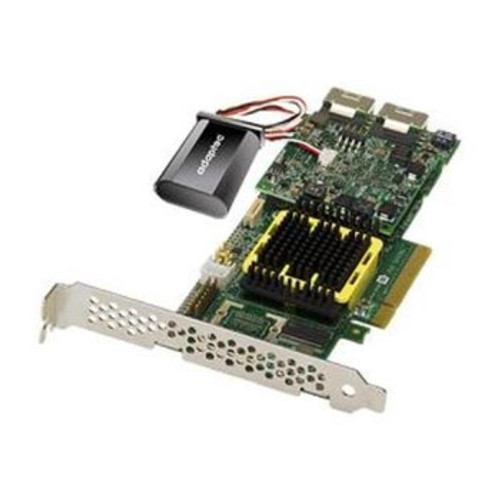 2268600-R | Adaptec | MaxIQ 5805ZQ SAS RAID Controller SATA/300 Serial Attached SCSI PCI Express x8 Plug-in Card 0 1 1E 5 5EE 6 10 50 60 JBOD 512 MB
