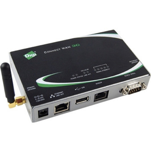 DC-WAN-B201-A | Digi | Connect Wan Routing Gateway - Cellular (1XRTT - Verizon) Ethernet Serial (RS-232) 5 VPN Tunnels and Encryption DC-WAN-B201-A | Digi | Connect Wan Routing Gateway - Cellular (1XRTT - Verizon) Ethernet Serial (RS-232) 5 VPN Tunnels and Encryption