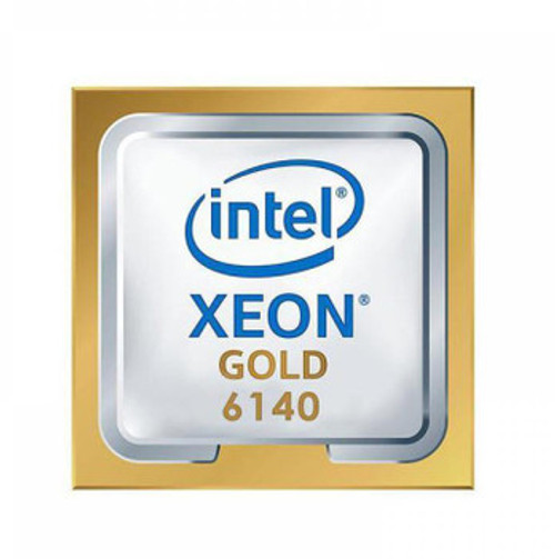 338-BMPX | Dell | Intel Xeon Gold 6140 2.3G 18C/36T 10.4GT/s 2UPI 24.75M Cache Turbo HT (140W) DDR4-2666