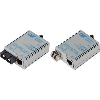 1639-0-6W | Omnitron Tech | S/GXT Gigabit Ethernet Bridging Media Converter