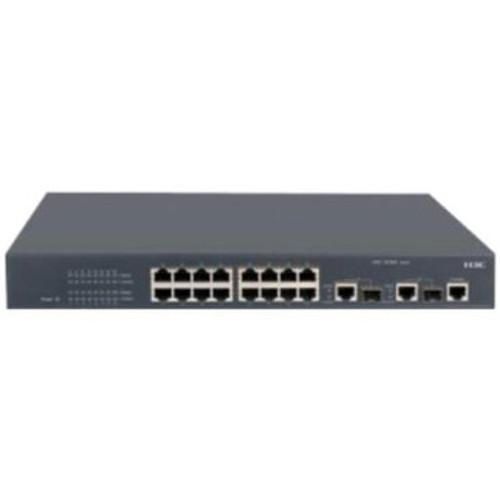 0235A23H | 3Com | S3100-16TP-EI Stackable Ethernet Switch 2 x SFP (mini-GBIC) Shared 16 x 10/100Base-TX LAN 2 x 10/100/1000Base-T Uplink