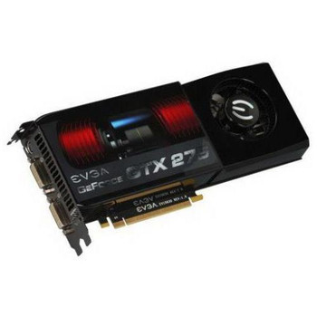 017-P3-1176-AR | EVGA | GeForce GTX 275 Superclocked Edition 1.7GB 448-Bit DDR3 PCI Express 2.0 x16 HDCP Ready/ SLI Supported Video Graphics Card