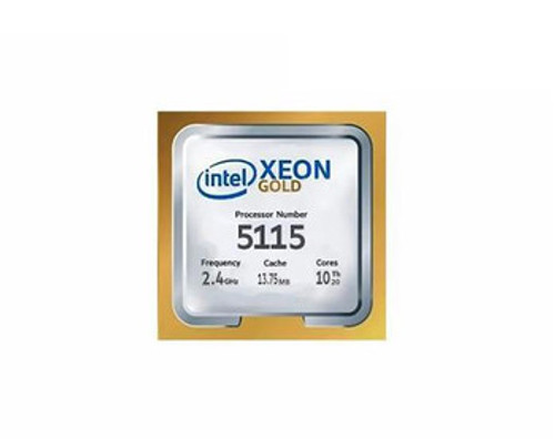 374-BBPR | Dell | Intel Xeon Gold 5115 2.4G. 10C/20T. 10.4GT/s 2UPI. 14M Cache. Turbo. HT (85W) DDR4-2400