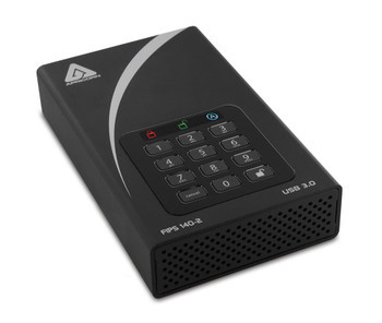 ADT-3PL256F-6000 | Apricorn | Aegis Padlock DT 6TB USB 3.0 (AES-256 FISP 140-2) 3.5-inch External Hard Drive