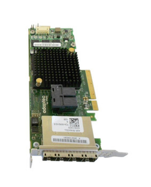 00KT1V | Dell | 24-Ports SAS 6Gbps / SATA 6Gbps PCI Express 3.0 x8 MD2 Low Profile RAID 0/1/1E/5/6/10/50/60 Controller Card